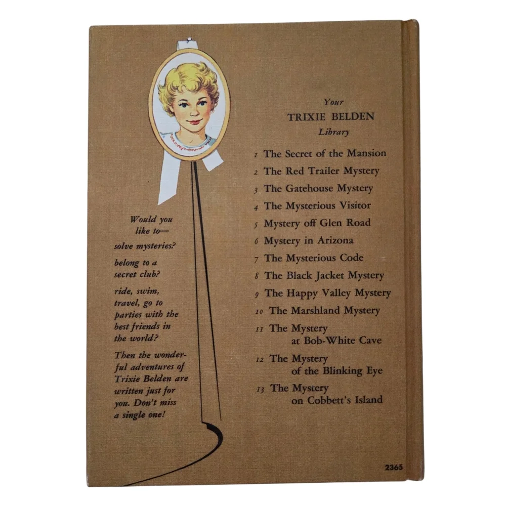 Trixie Belden And Mystery In Arizona, Cameo Hardcover Book
